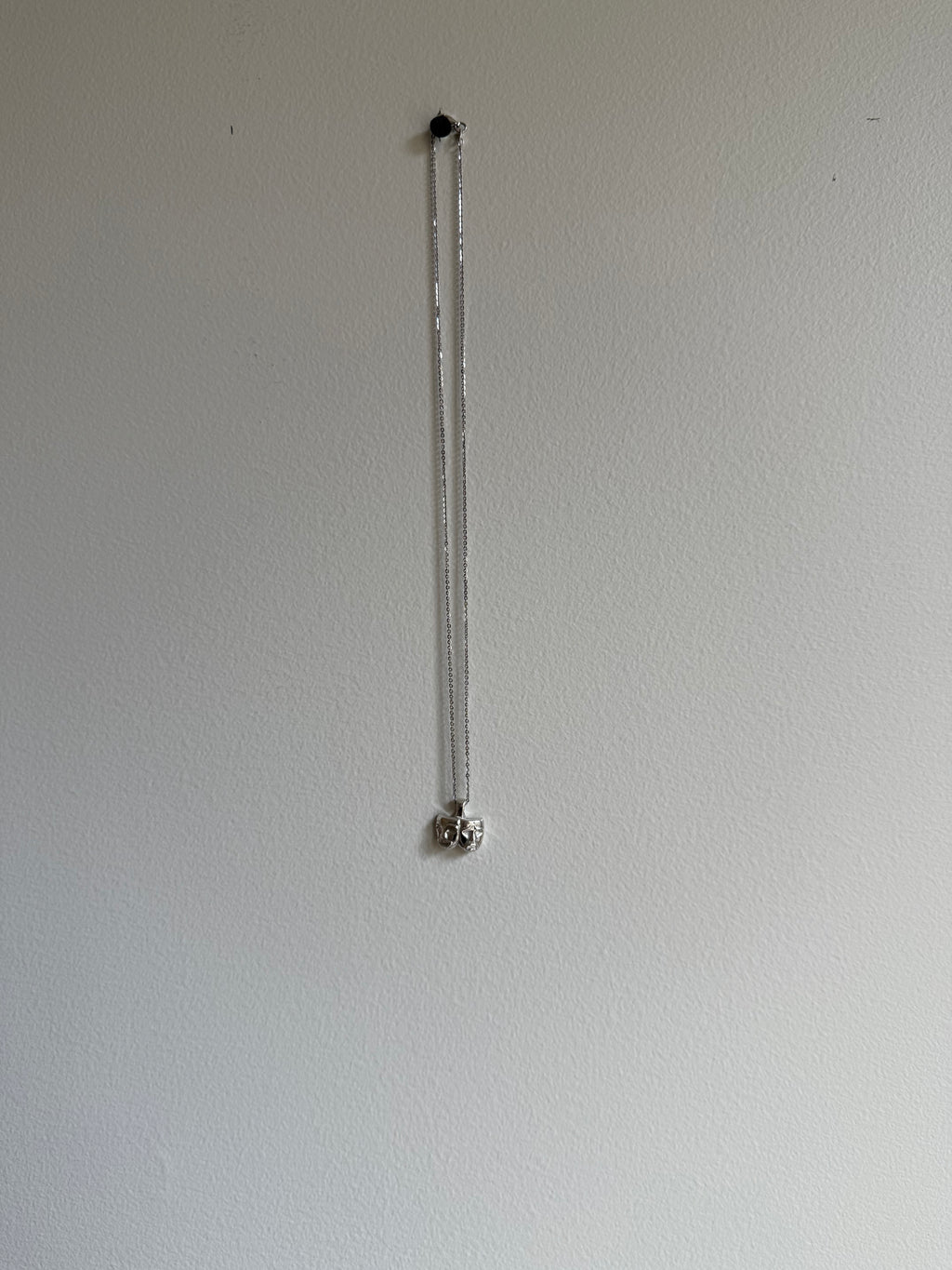 Thalia and Melpomene Theater Mask Pendant